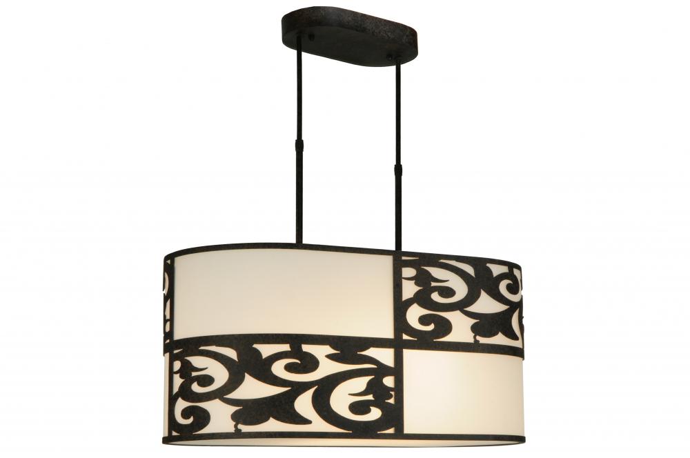 33.5"L Clarabella Oblong Pendant