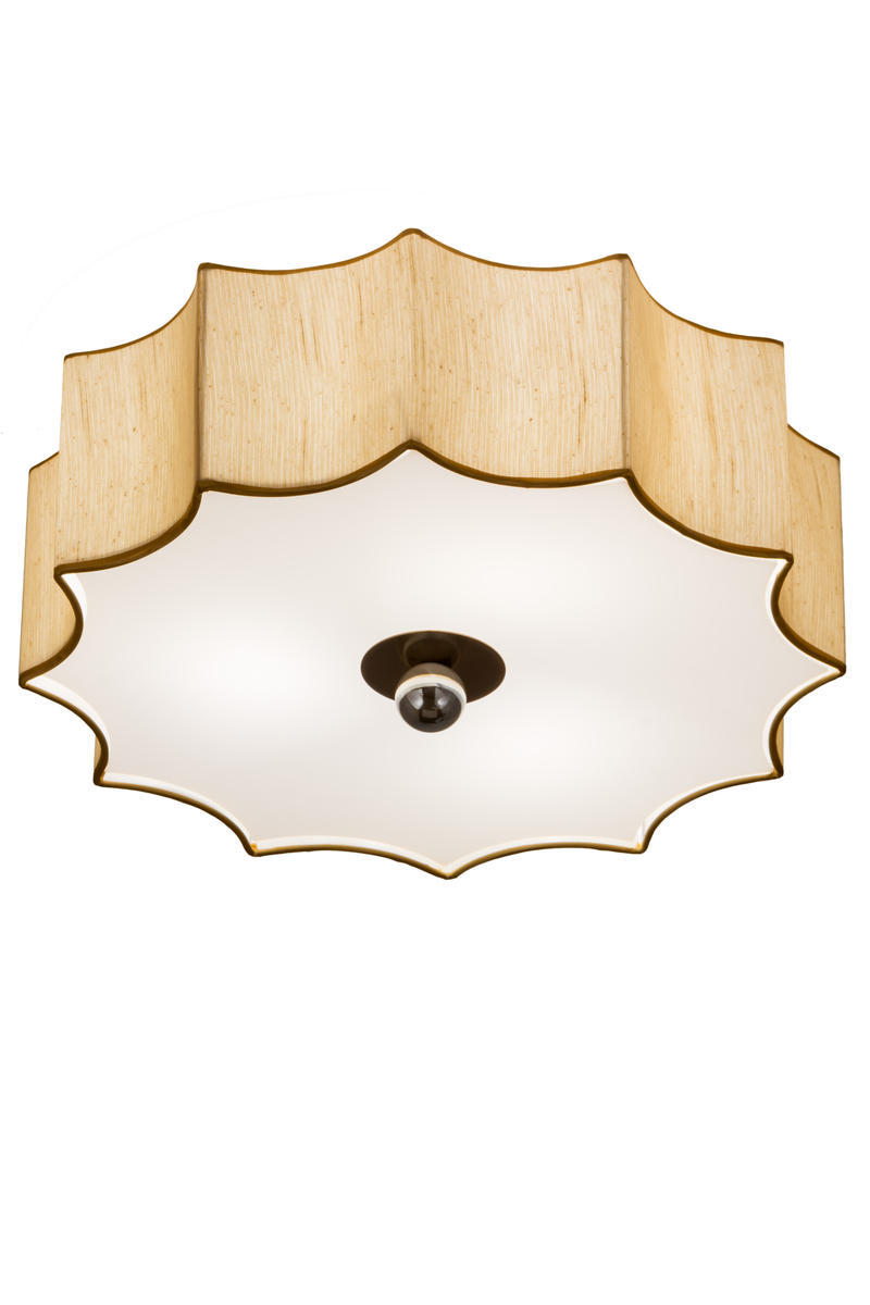 22"W Arevik Flushmount