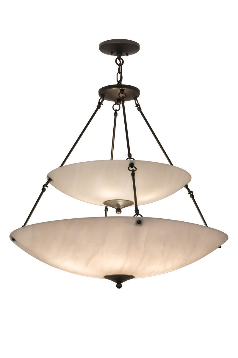 36"W Cypola Two Tier Inverted Pendant