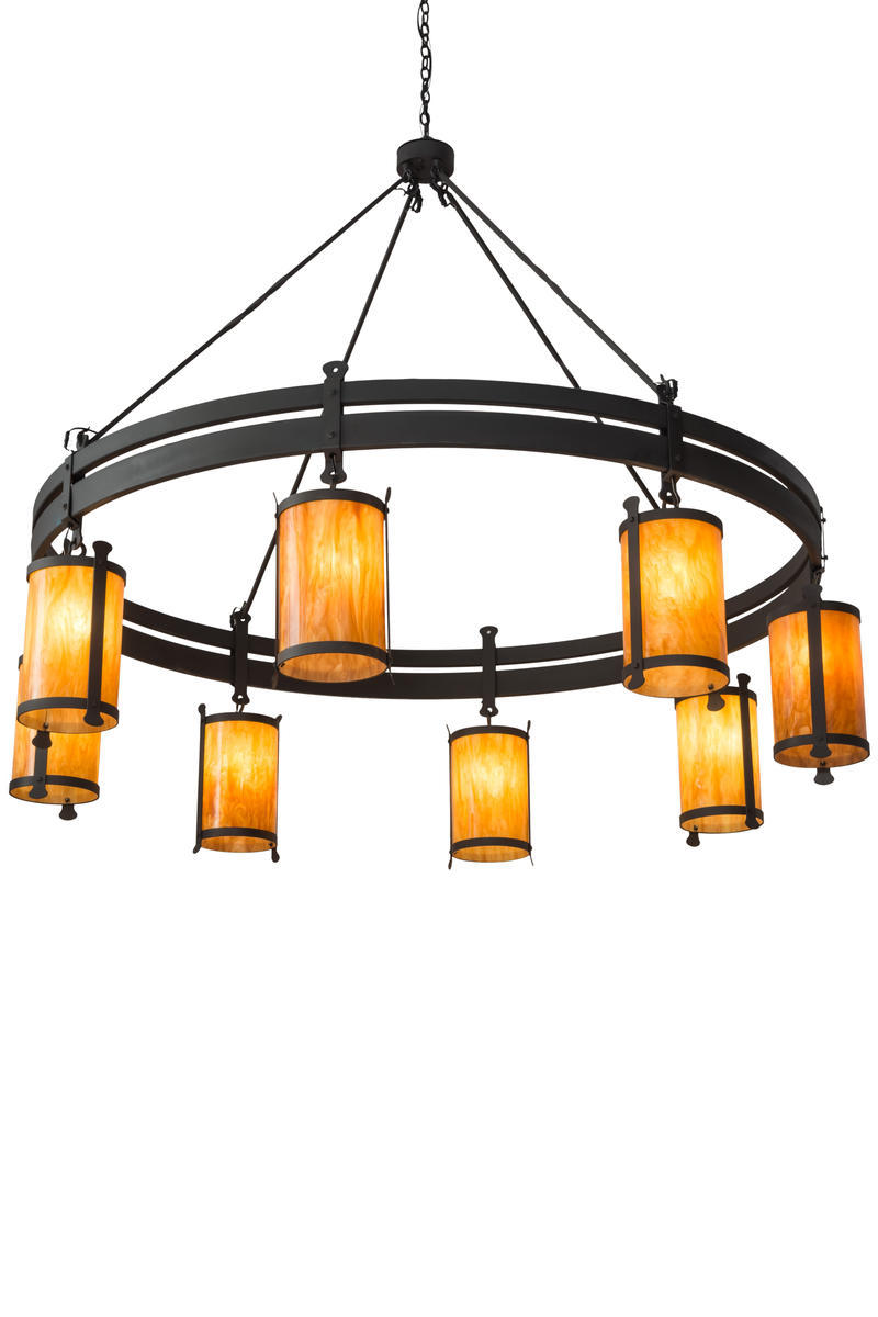 84"W Beartooth 8 LT Chandelier