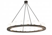 2nd Avenue Designs White 177858 - 60"W Loxley 20 LT Chandelier