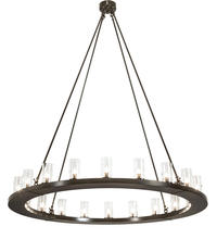 2nd Avenue Designs White 222369 - 60" Wide Loxley 20 Light Chandelier