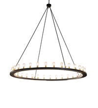 2nd Avenue Designs White 233791 - 94" Wide Loxley 32 Light Chandelier