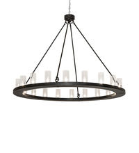 2nd Avenue Designs White 238641 - 60" Wide Loxley 20 Light Chandelier