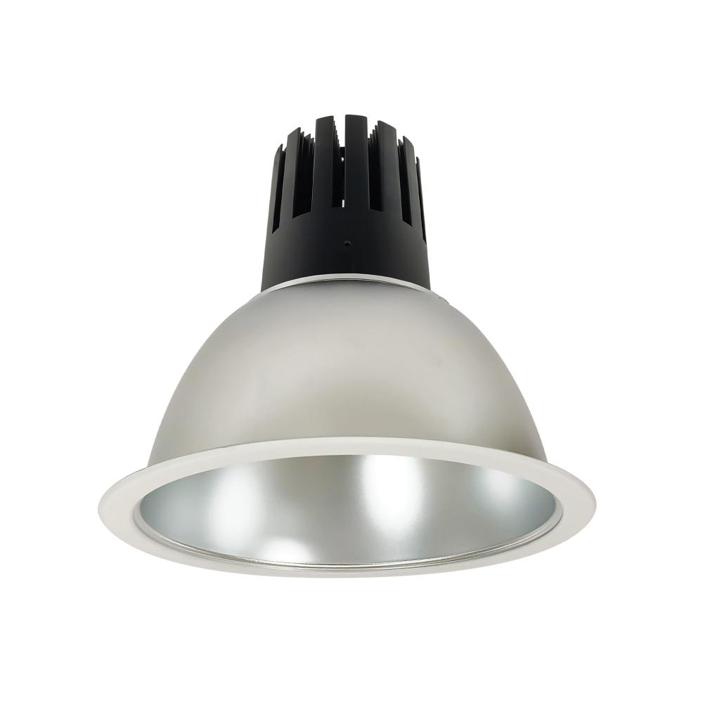 8" Sapphire III Round Open Reflector, 4500lm, 4000K, Flood Optic, Diffused Clear Reflector/Matte