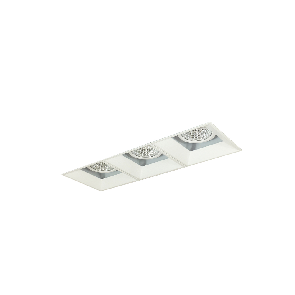 Iolite MLS 3-Head Trimless Reflector Kit, 3500K, 1000lm, MPW Fixed Downlt. Trims