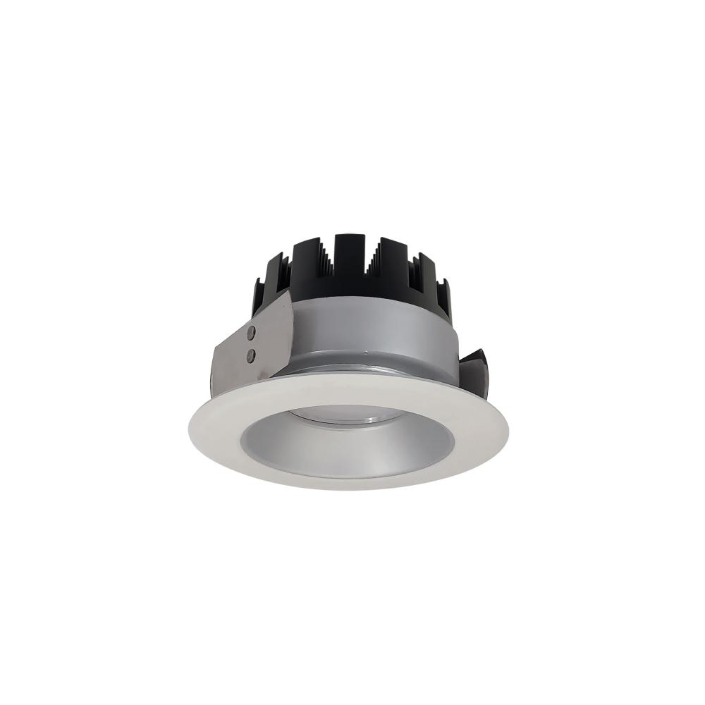 4" Marquise III Round Open Reflector, 900lm, 3000K, Narrow Flood Optic, Haze Reflector/White