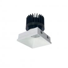 Nora NIO-4PSTLNDC30XWW/HL - 4" Iolite PLUS Square Trimless Downlight, 1500lm/2000lm/2500lm (varies by housing), 3000K, White