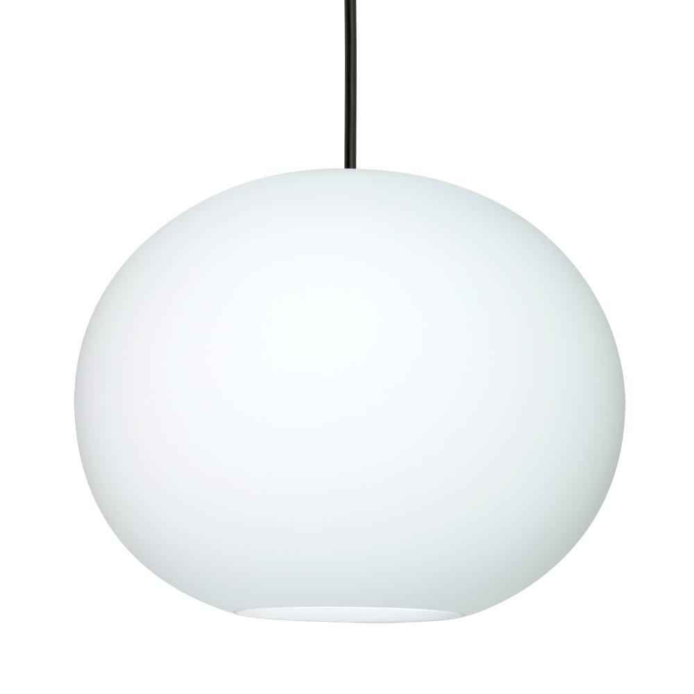 Besa Pendant for Multiport Canopies Jordo Black Opal Matte 1x150W MAX MAX E26 Base