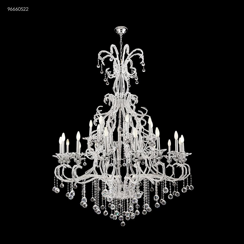 Crystal Bead 16 Light Chandelier