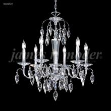 James R Moder 96276S22 - Sculptured Leaf 6 Light Chandelier