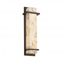 Justice Design Group ALR-7614W-DBRZ - Monolith 20" LED Outdoor/Indoor Wall Sconce