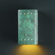 Justice Design Group CER-0920W-WHT-LED-1000 - Wall Sconce