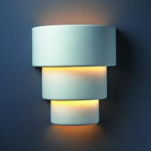 Justice Design Group CER-2235W-BLK-LED-1000 - Wall Sconce