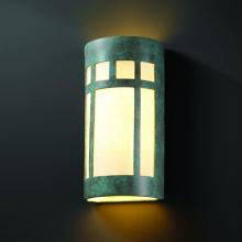 Justice Design Group CER-7357-WHT-LED-2000 - Wall Sconce