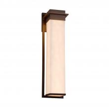 Justice Design Group CLD-7545W-DBRZ - Pacific 24" LED Outdoor Wall Sconce