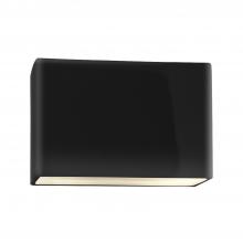 Justice Design Group CER-5659-BKMT - Really Big ADA Wide Rectangle - Open Top & Bottom