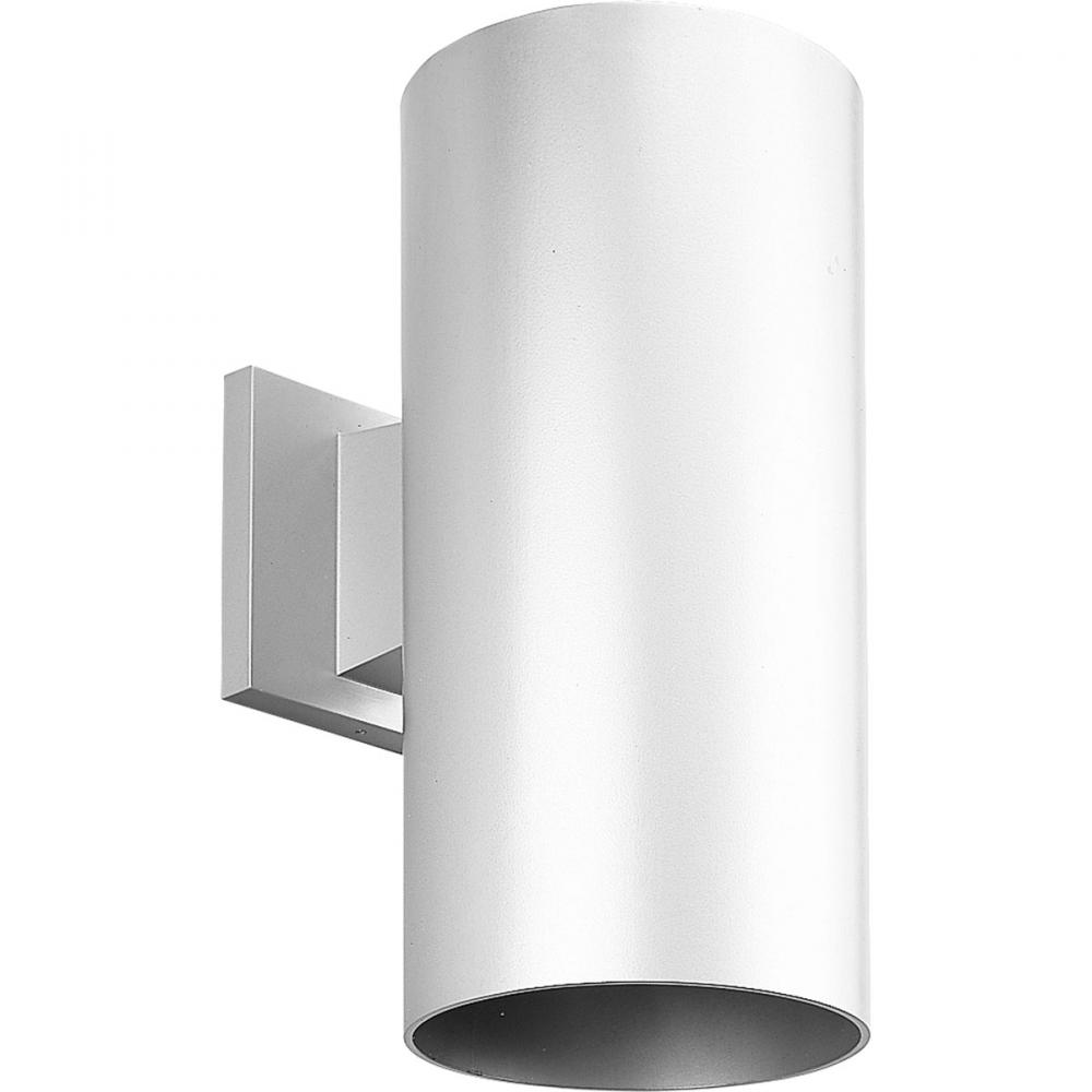 6" White LED Outdoor Wall Cylinder