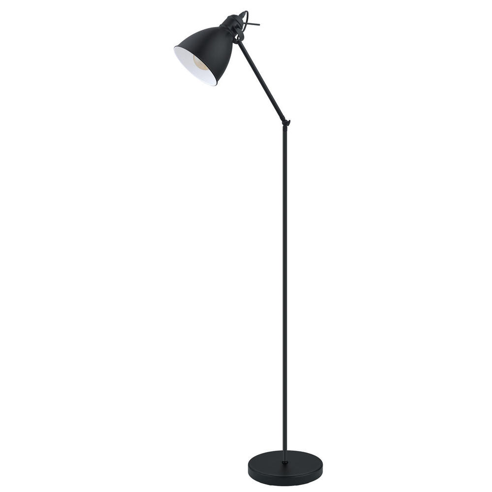 Priddy - Floor Lamp Black Metal