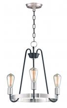 Maxim 11733BKSN - Haven-Single-Tier Chandelier