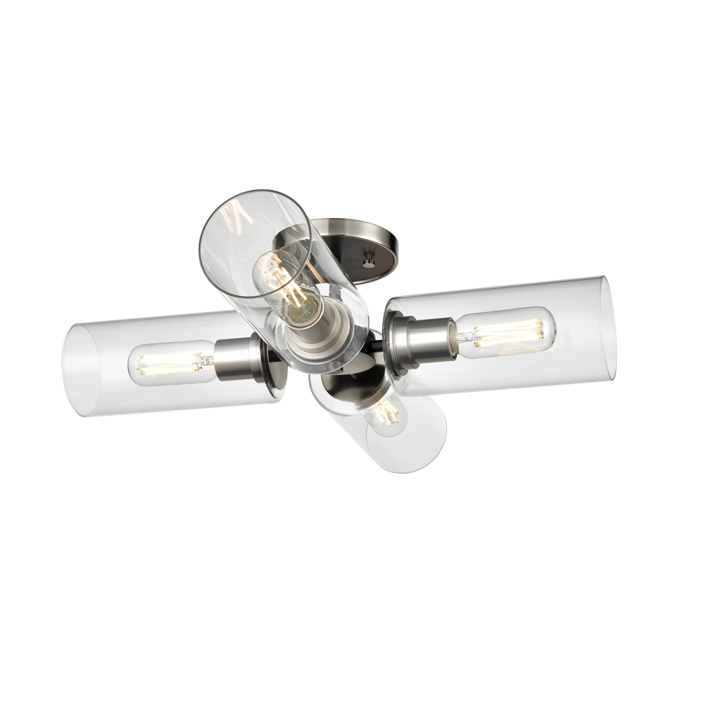 Barker 4 Light Semi-Flush Mount