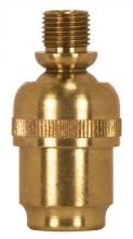 Satco Products Inc. 90/2335 - Solid Brass Heavy Duty Swivel; 1/8 M x 1/8 F; 1-3/4" Height; Unfinished