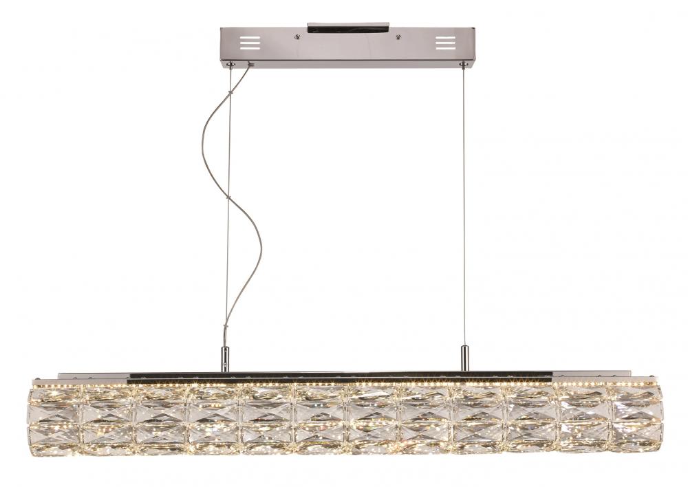 LED PENDANT CRYSTAL LILY LRG-P