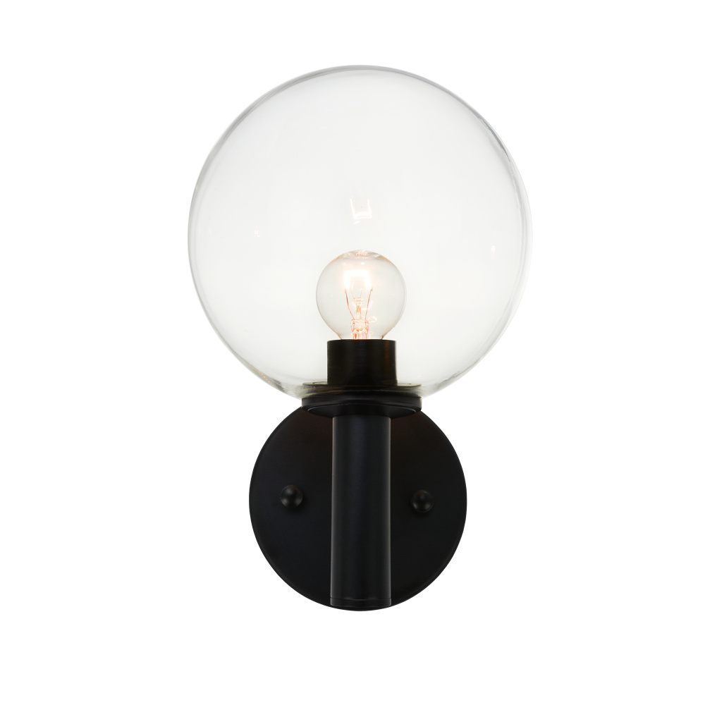 Cosmo Black Wall Sconce