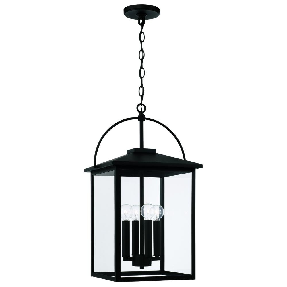 4-Light Outdoor Hanging-Lantern