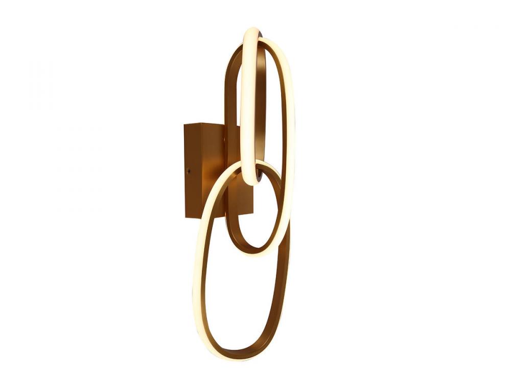 Circa Gold Looping Wall Sconce