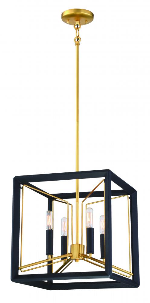 SABLE POINT - 4 LIGHT PENDANT