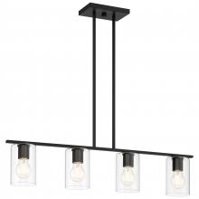 Access 62586LEDDLP-MBL/CLR - LED Linear Pendant