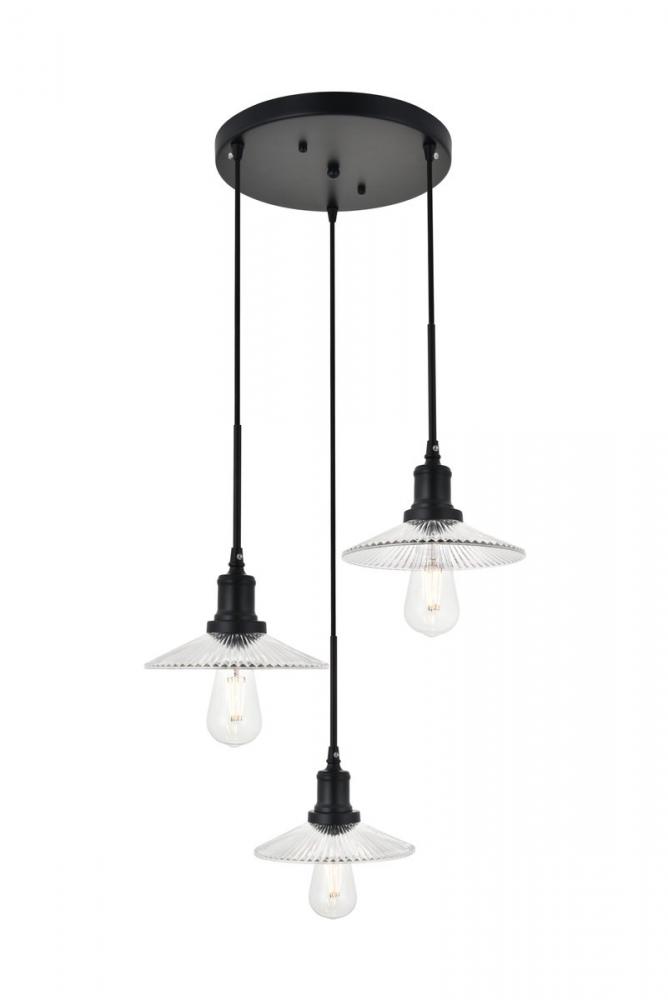 Waltz Hanging W19"*H5.6" BK