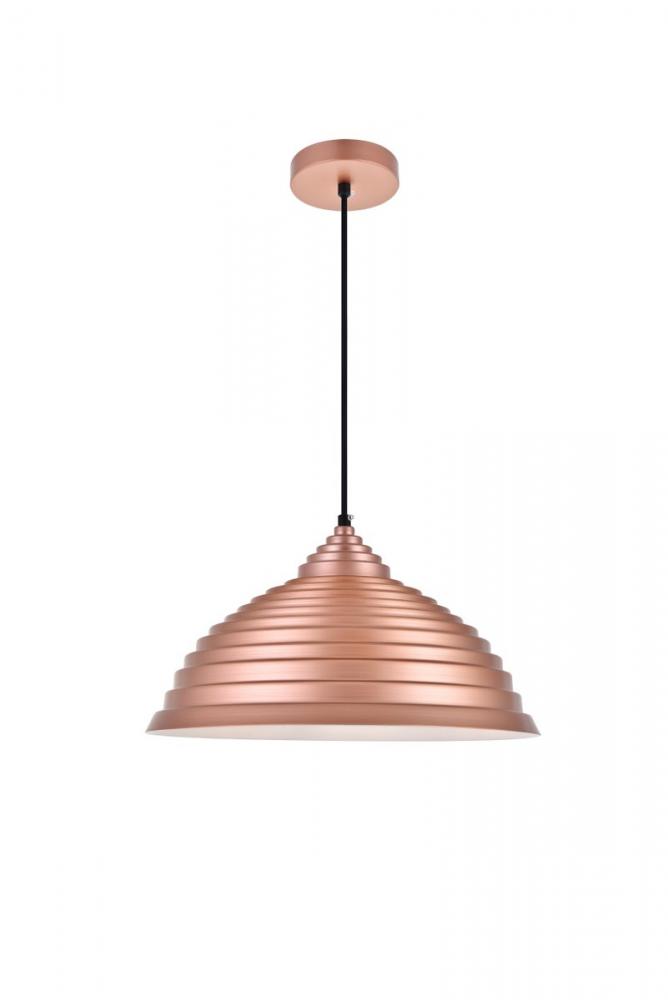 Circa Hang D15.5"H9.5"L1 Honey Gold