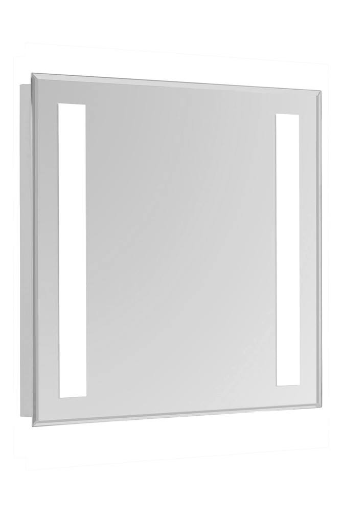 2 Sides LED Hardwired Mirror Rectangle W20H30 Dimmable 5000K