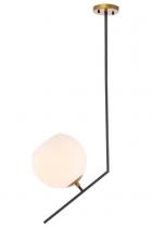 Elegant LD8044D10BK - Ryland Hang W10H16E12L1 W/G BK