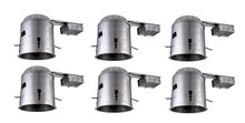 Elegant ICAT6R-T24LED-6PK - 6 inch ICAT REMODEL HOUSING, 120V, T24 CONNECTOR, LED RETROFIT ONLY 6 PACK