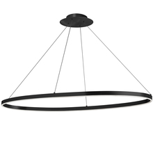 Dainolite CIR-4463C-MB - 63W Horiz Chandelier, MB w/ WH Silicone Diffuser