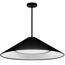 Dainolite PAD-2630P-MB-797 - 30W Pendant, MB w/ Fabric Shade