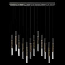 Fine Art Handcrafted Lighting 100019-121 - Antonia 61"W Rectangular  Pendant