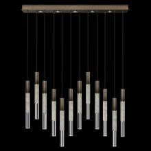 Fine Art Handcrafted Lighting 100019-222 - Antonia 61"W Rectangular Pendant