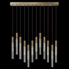 Fine Art Handcrafted Lighting 100019-312 - Antonia 61"W Rectangular Pendant