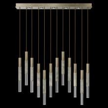 Fine Art Handcrafted Lighting 100019-512 - Antonia 61"W Rectangular Pendant