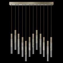 Fine Art Handcrafted Lighting 100019-522 - Antonia 61"W Rectangular Pendant