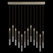 Fine Art Handcrafted Lighting 100019-621 - Antonia 61"W Rectangular Pendant